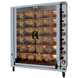 Catálogo Asador de pollos 6 espadas - Pepebar